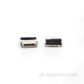Conector FPC de passo de 0,5 mm 4P